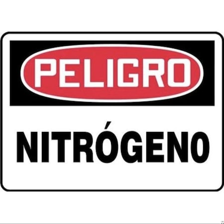 Accuform OSHA DANGER SAFETY SIGN NITROGEN SHMCHL213XL SHMCHL213XL